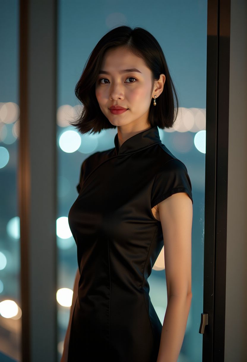 《第一次登门》一家人围坐准备团圆饭的剧照